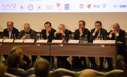 Dokąd zmierza polska kardiologia – uczestnicy dyskusji podczas warszawskiej debaty.