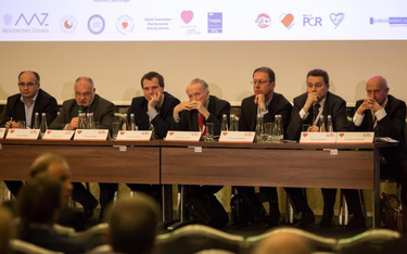 Dokąd zmierza polska kardiologia – uczestnicy dyskusji podczas warszawskiej debaty.
