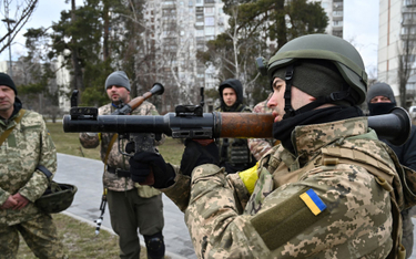 Żołnierz ukraińskiej obrony terytorialnej