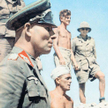 Ulubiony kadr propagandy Goebbelsa: Rommel wywyższony talentem i siłą woli, ale jak przystało na nar
