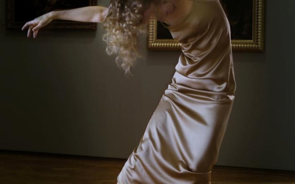 Bożena Bukowska w spektaklu „Lampedusa”