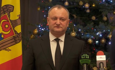 Prezydent Mołdawii Igor Dodon
