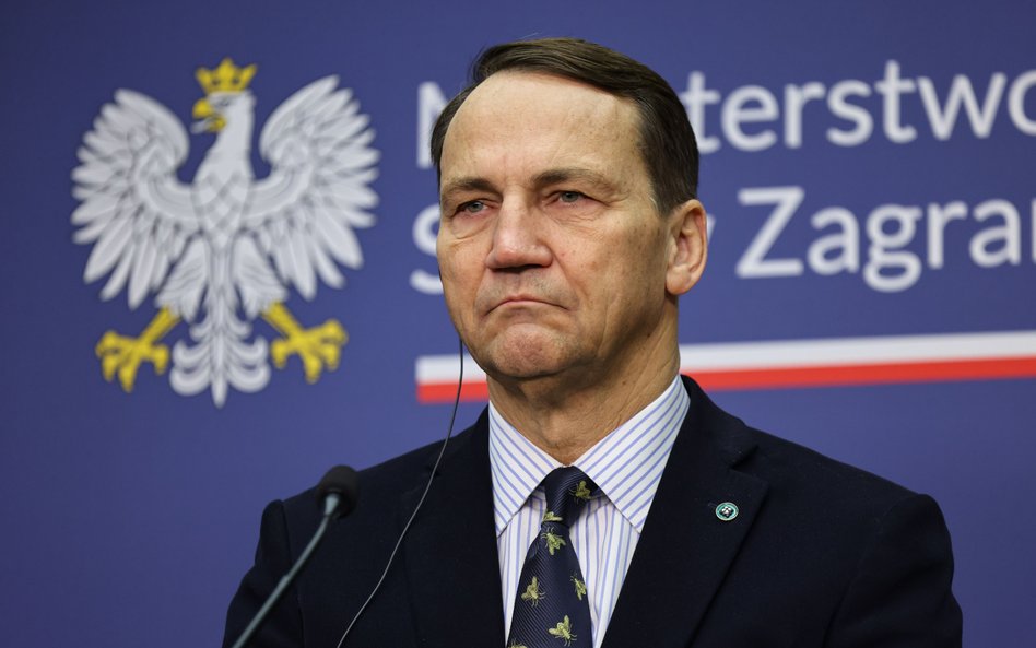 Wicepremier, minister spraw zagranicznych Radosław Sikorski