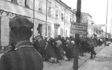 Deportacja Żydów do Treblinki w czasie likwidacji getta w Bielsku-Białej, 1942 rok