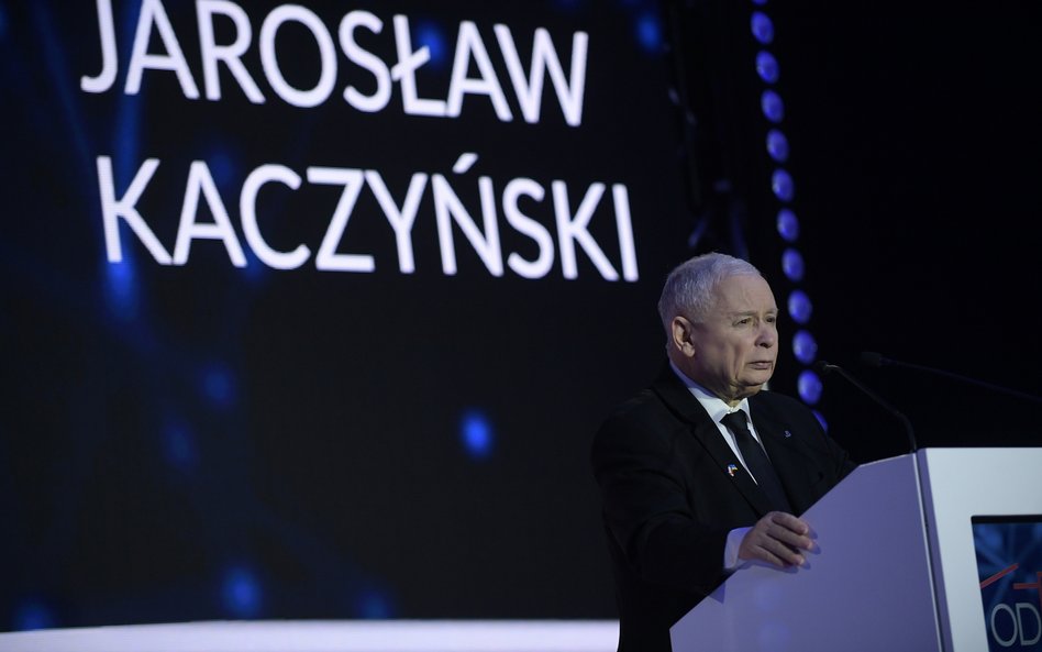 Prezes PiS Jarosław Kaczyński