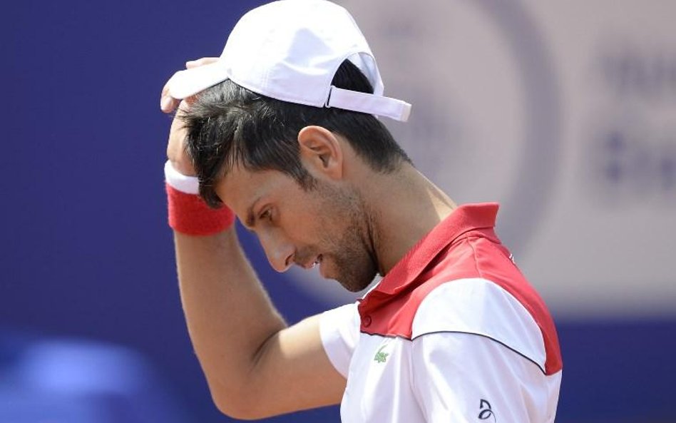 Tenis w Barcelonie: Novak znów przegrał