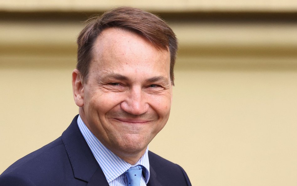 Minister spraw zagranicznych Radosław Sikorski