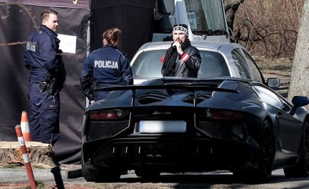Patryk Vega jedynie użytkował skonfiskowane lamborghini