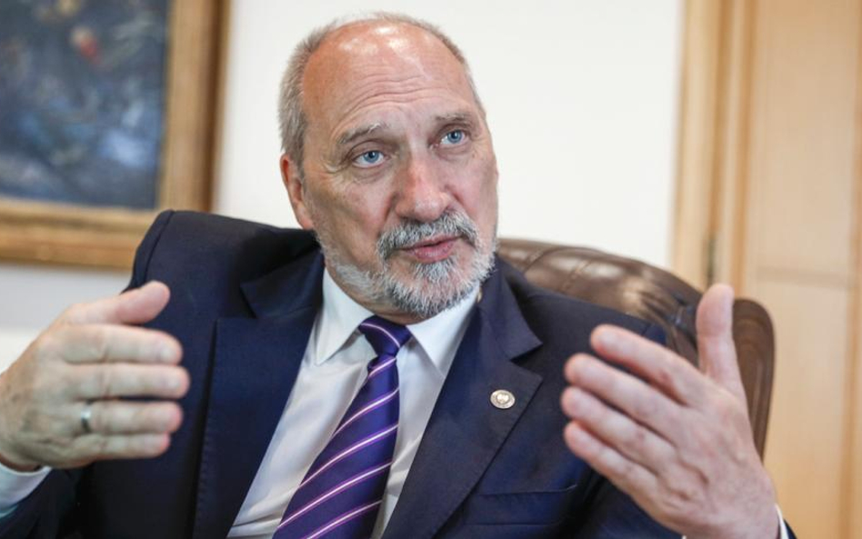 Szef MON Antoni Macierewicz