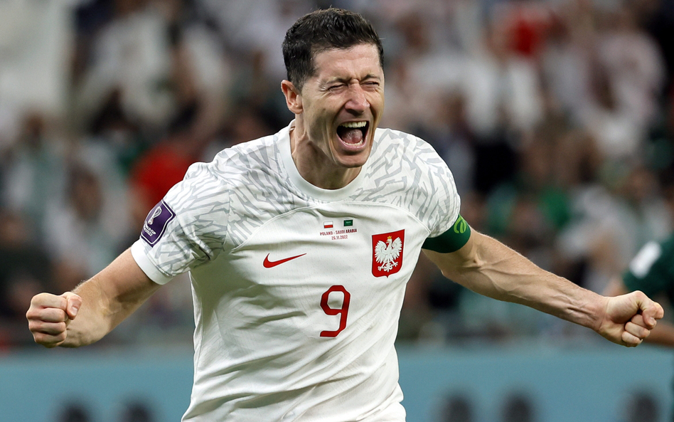 Robert Lewandowski w meczu z Arabią Saudyjską zdobył swą pierwszą bramkę na mundialach