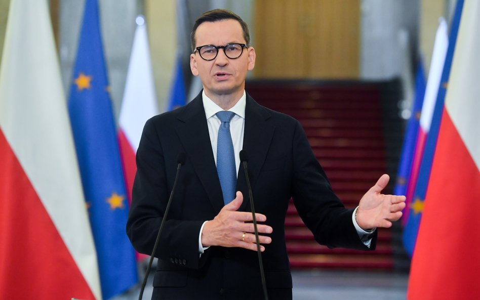 Premier Mateusz Morawiecki