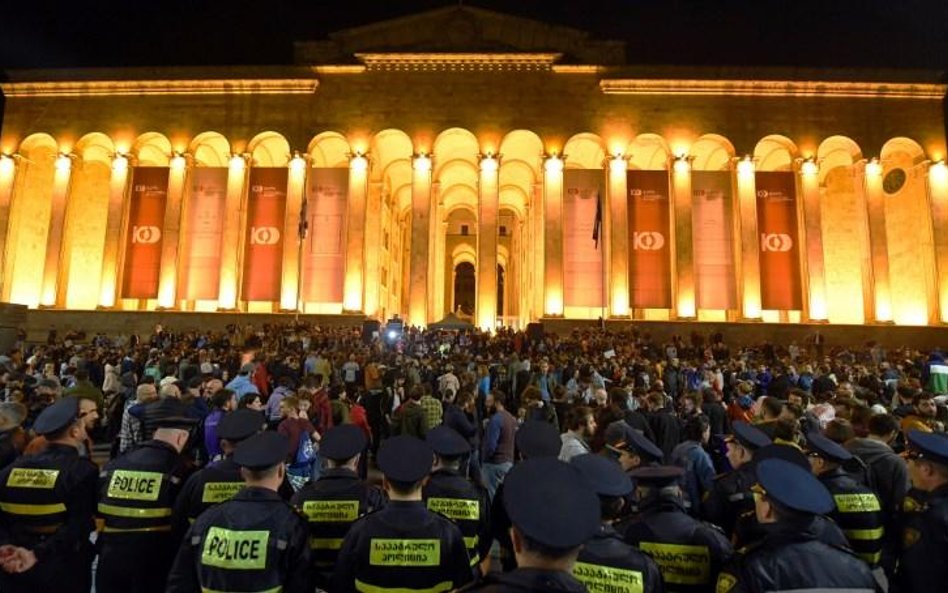 Narkotykowe rozruchy w Tbilisi