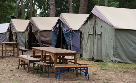 Ewakuowano 15 obozów harcerskich