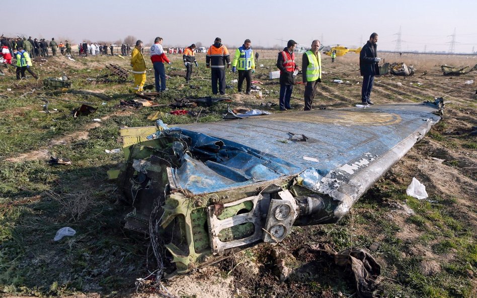 Iran przyznaje się do zestrzelenia ukraińskiego samolotu