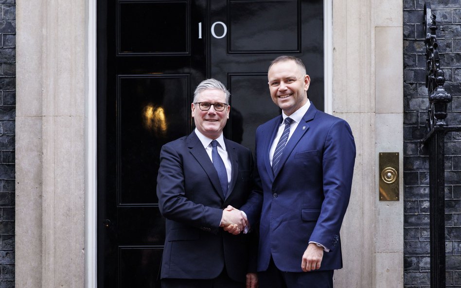 Prezydent Karol Nawrocki spotkał się w Londynie z premierem Wielkiej Brytanii Keirem Starmerem
