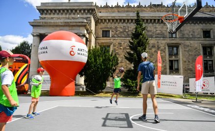 Rodzinna Strefa Sportu pod Pałacem Kultury i Nauki