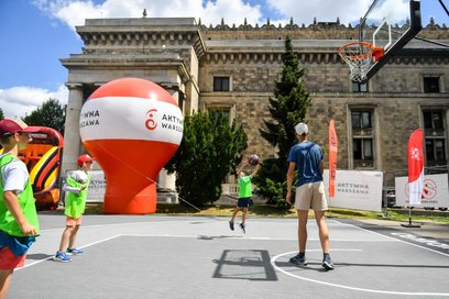 Rodzinna Strefa Sportu pod Pałacem Kultury i Nauki