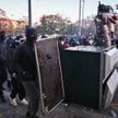 Protestujący starli się z policją podczas demonstracji w Paryżu