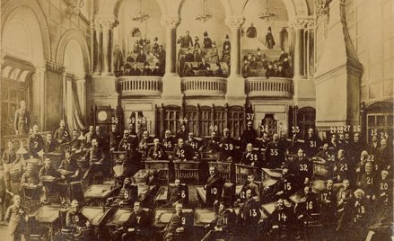 14 stycznia 1889 r. elektorzy ze stanu Nowy Jork zagłosowali za wyborem Benjamina Harrisona na prezy