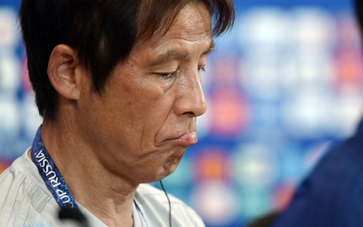 Trener Japonii przeprosił za końcówkę meczu z Polską. Swoich zawodników