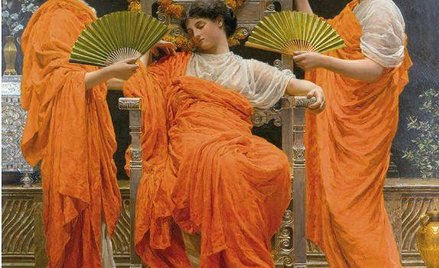 Albert Moore, „Środek lata" („Midsummer"), 1887 © Russell-Cotes Art Gallery, Bournemouth