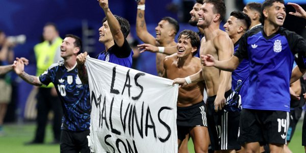 UK government after Argentina match: The Falklands are ours