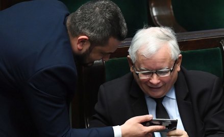 Jarosław Kaczyński i Krzysztof Sobolewski, którego żona zasiadała w kilku państwowych radach nadzorc