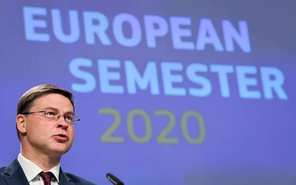 Valdis Dombrovskis, wiceprzewodniczący Komisji Europejskiej