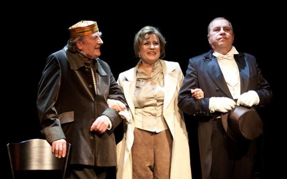 „32 omdlenia", w Teatrze Polonia na spektakl z Ignacym Gogolewskim, Jerzym Stuhrem i Krystyną Jandą 