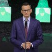 Przewodniczący klubu parlamentarnego Rozwój Plus Mateusz Morawiecki podczas prezentacji raportu „Zał