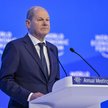 Kanclerz Niemiec Olaf Scholz w Davos