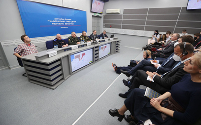Konferencja zorganizowana przez białoruskie władze z udziałem Ramana Pratasiewicza