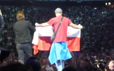 Bono na koncercie w Amsterdamie o Polsce: Naszym braciom odbiera się wolność