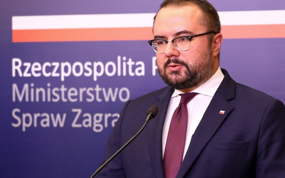 Wiceminister spraw zagranicznych Paweł Jabłoński