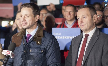 Rafal Trzaskowski i Paweł Rabiej