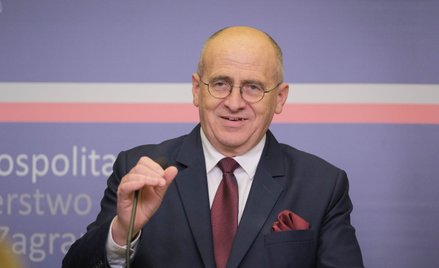 Szef polskiej dyplomacji Zbigniew Rau