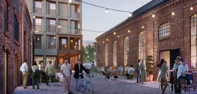 Koncepcja architektoniczna, przygotowana przez pracownię WWAA