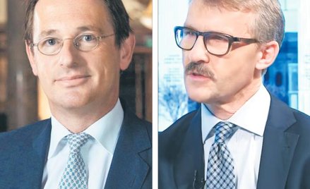 Kees Sterk, przewodniczący ENCJ i członek Holenderskiej Rady Sądownictwa oraz Leszek Mazur, przewodn