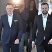 Prezes PSL Władysław Kosiniak-Kamysz  i lider Polski 2050 Szymon Hołownia