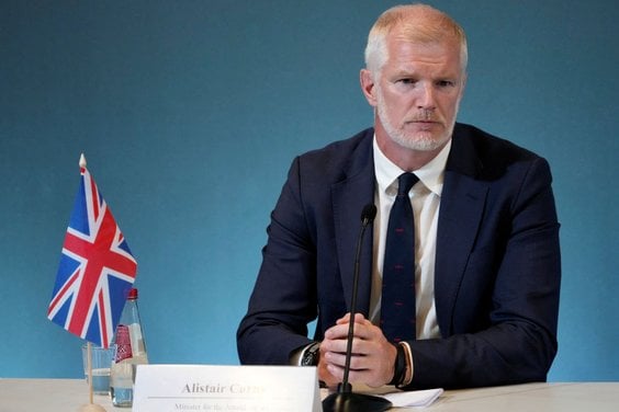 Minister ds. sił zbrojnych Wielkiej Brytanii Alistair Carns