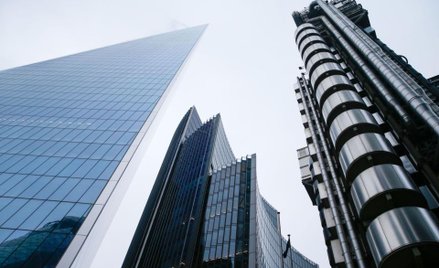 Mało pracy na londyńskim City