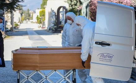Włochy: Najtragiczniejsza doba od początku epidemii. 627 zgonów