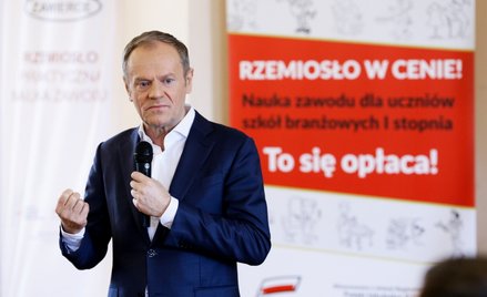Przewodniczący Platformy Obywatelskiej Donald Tusk