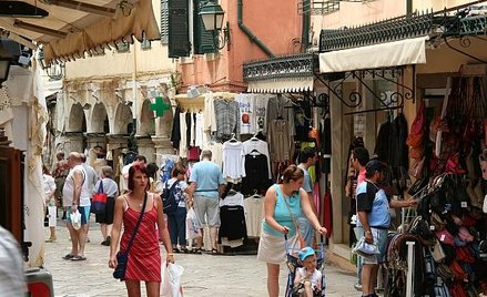 W architekturze Korfu widać silne wpływy włoskie