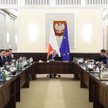 Premier Donald Tusk podczas posiedzenia rządu
