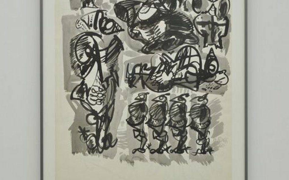 Gdańska Galeria Guntera Grassa - rysunki