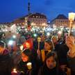 Wiec poparcia dla strajkujących nauczycieli, Warszawa, 12 marca