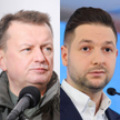 Były minister obrony narodowej Mariusz Błaszczak (PiS) był pytany o słowa europosła Patryka Jakiego 