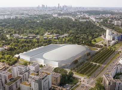 Zwycięski projekt na przebudowę Ośrodka Stegny
