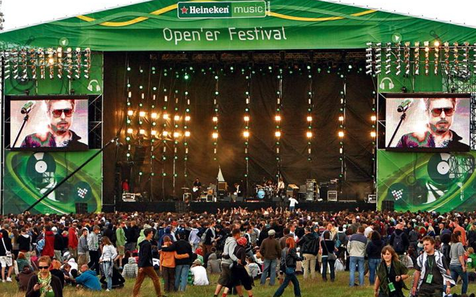 Heineken Open’er Festival na gdyńskim lotnisku Babie Doły (2008)